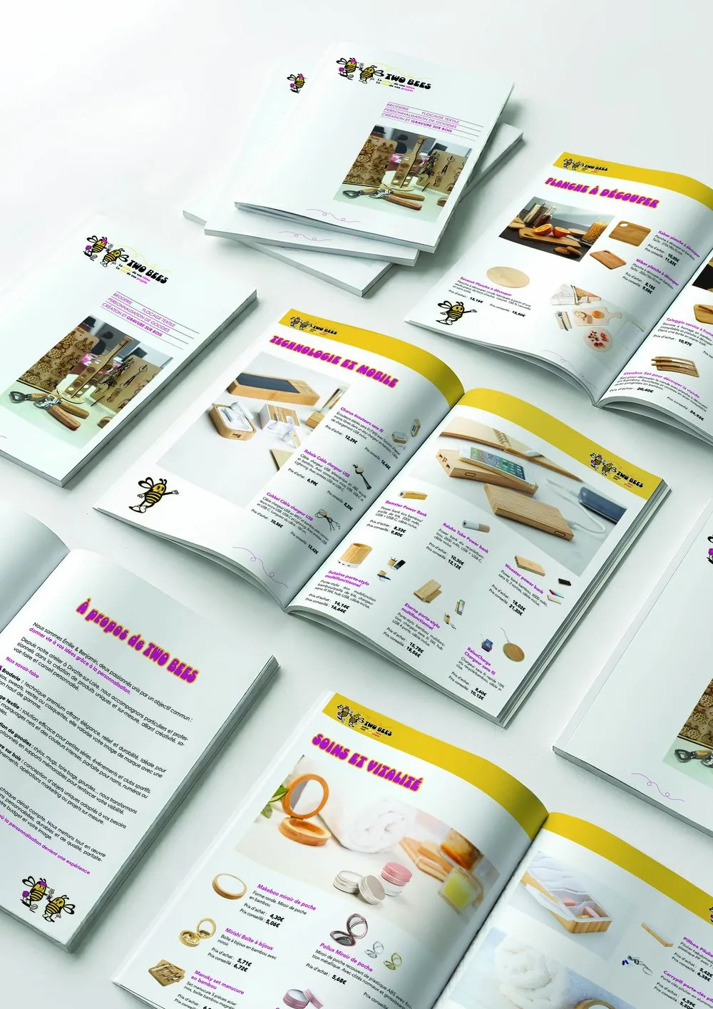 Two Bees — Catalogue produit